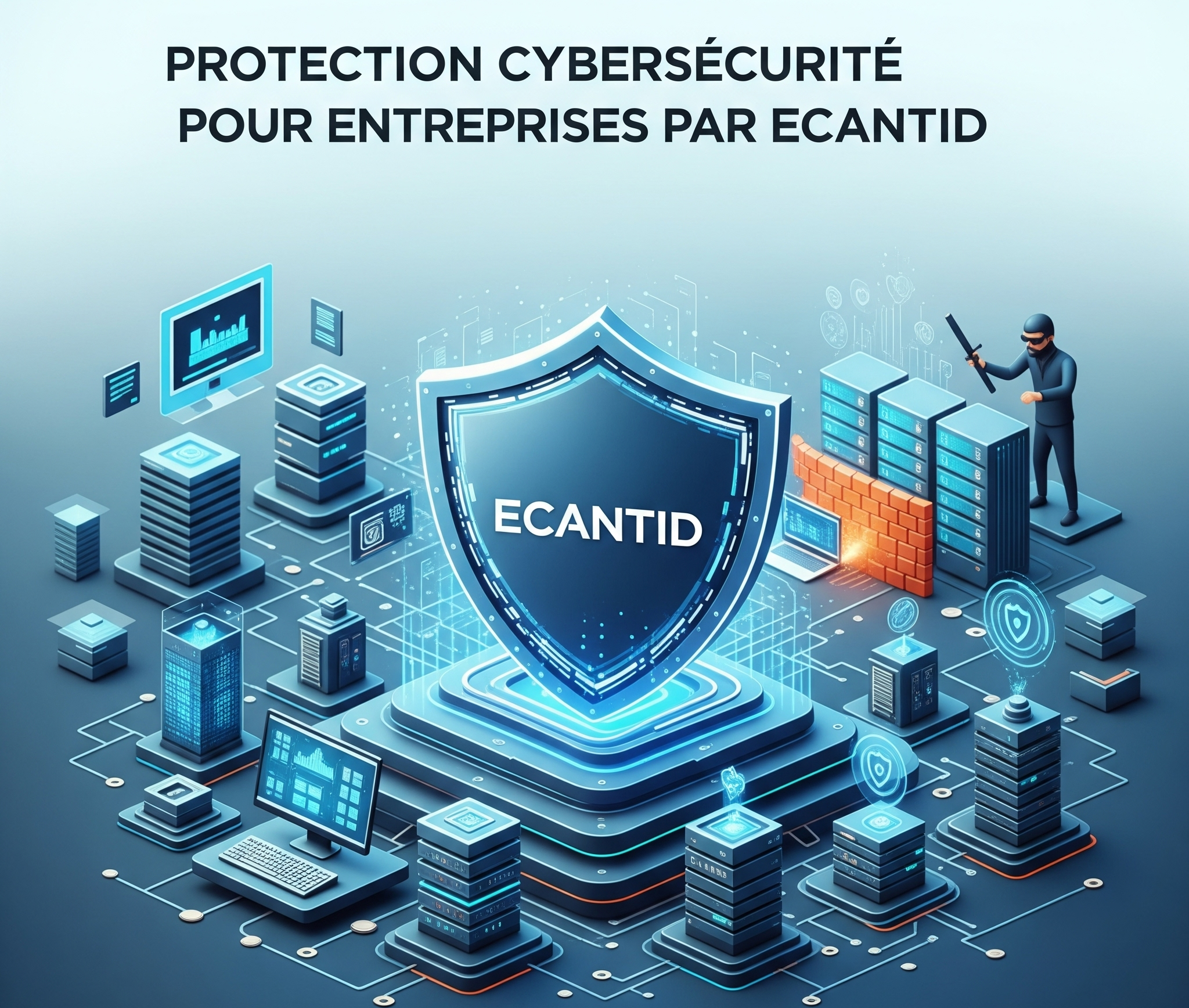 Protection cybersécurité entreprises ECANTID Mali